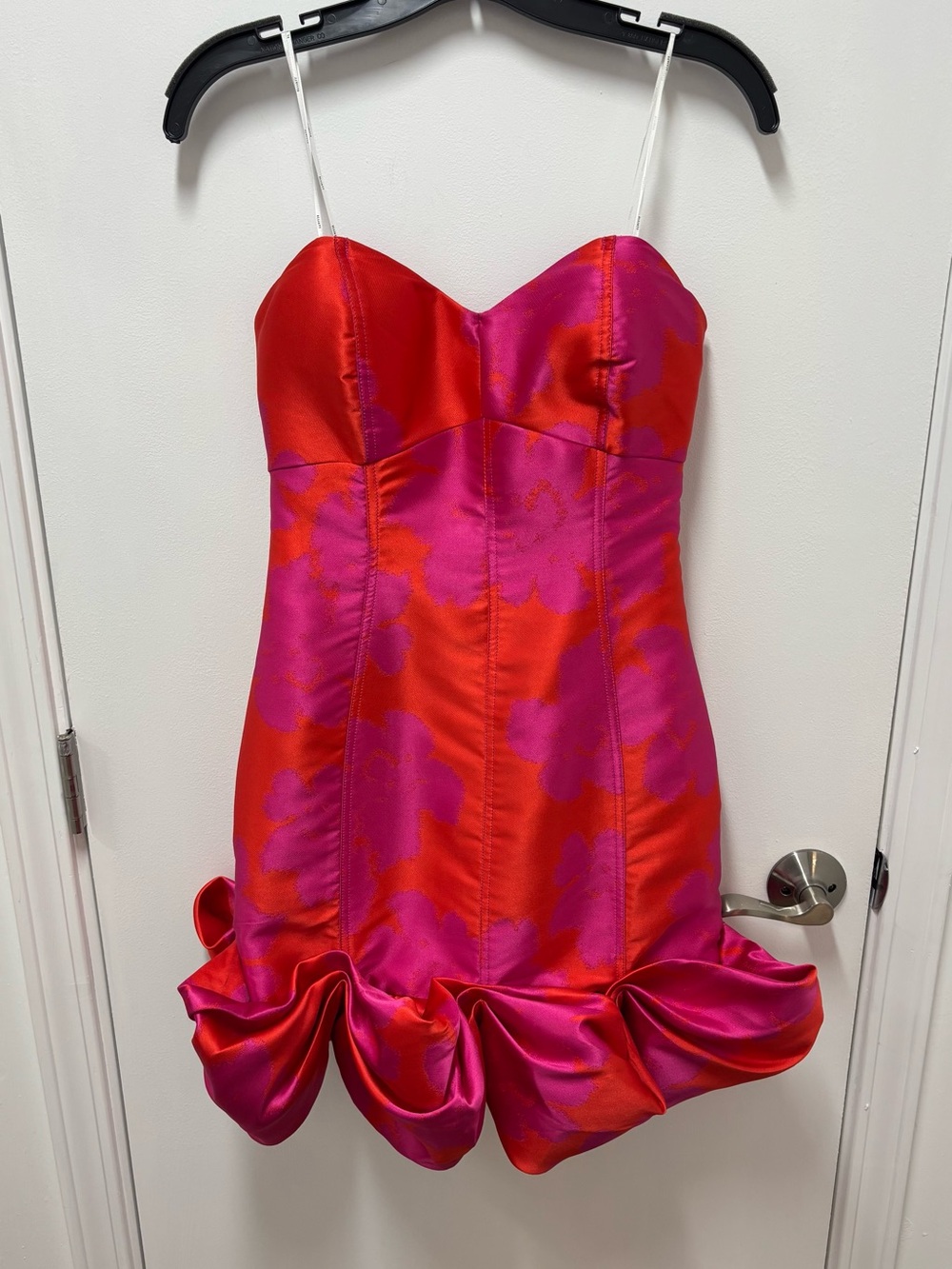 Elliatt “Eloise” Fuchsia and Red Mini Dress - Picture 4 of 7